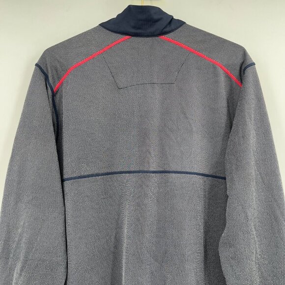 Antigua NFL Houston Texans Quarter-Zip Pullover – Men’s XL Navy/Gray - Picture 6 of 9